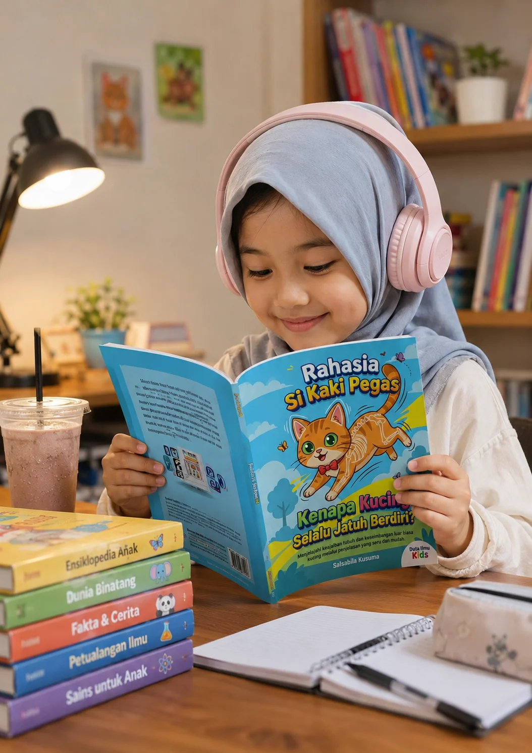 RAHASIA SI KAKI PEGAS: KENAPA KUCING SELALU JATUH BERDIRI? - Menjelajahi keajaiban tubuh dan keseimbangan luar biasa kucing melalui penjelasan yang seru dan mudah. preview 4