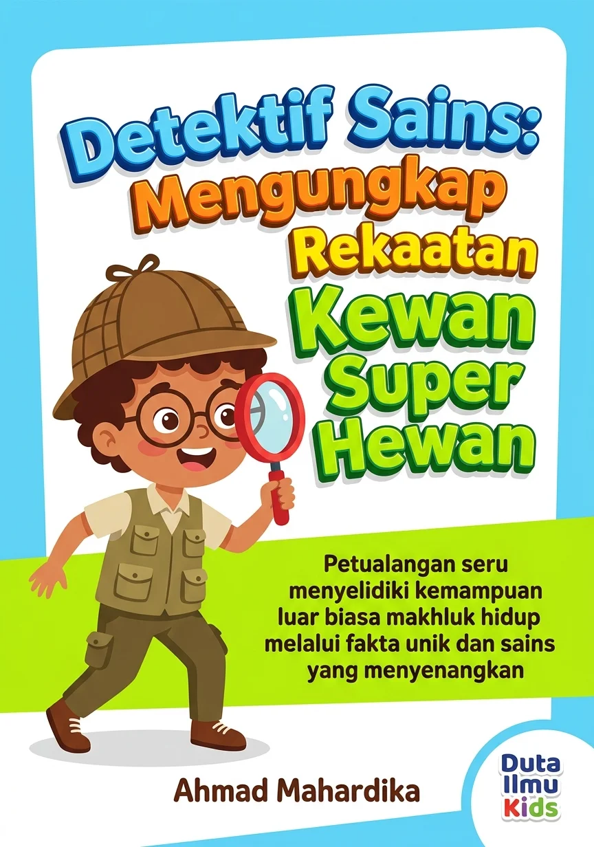 DETEKTIF SAINS: MENGUNGKAP RAHASIA KEKUATAN SUPER HEWAN - Petualangan seru menyelidiki kemampuan luar biasa makhluk hidup melalui fakta unik dan sains yang menyenangkan.
