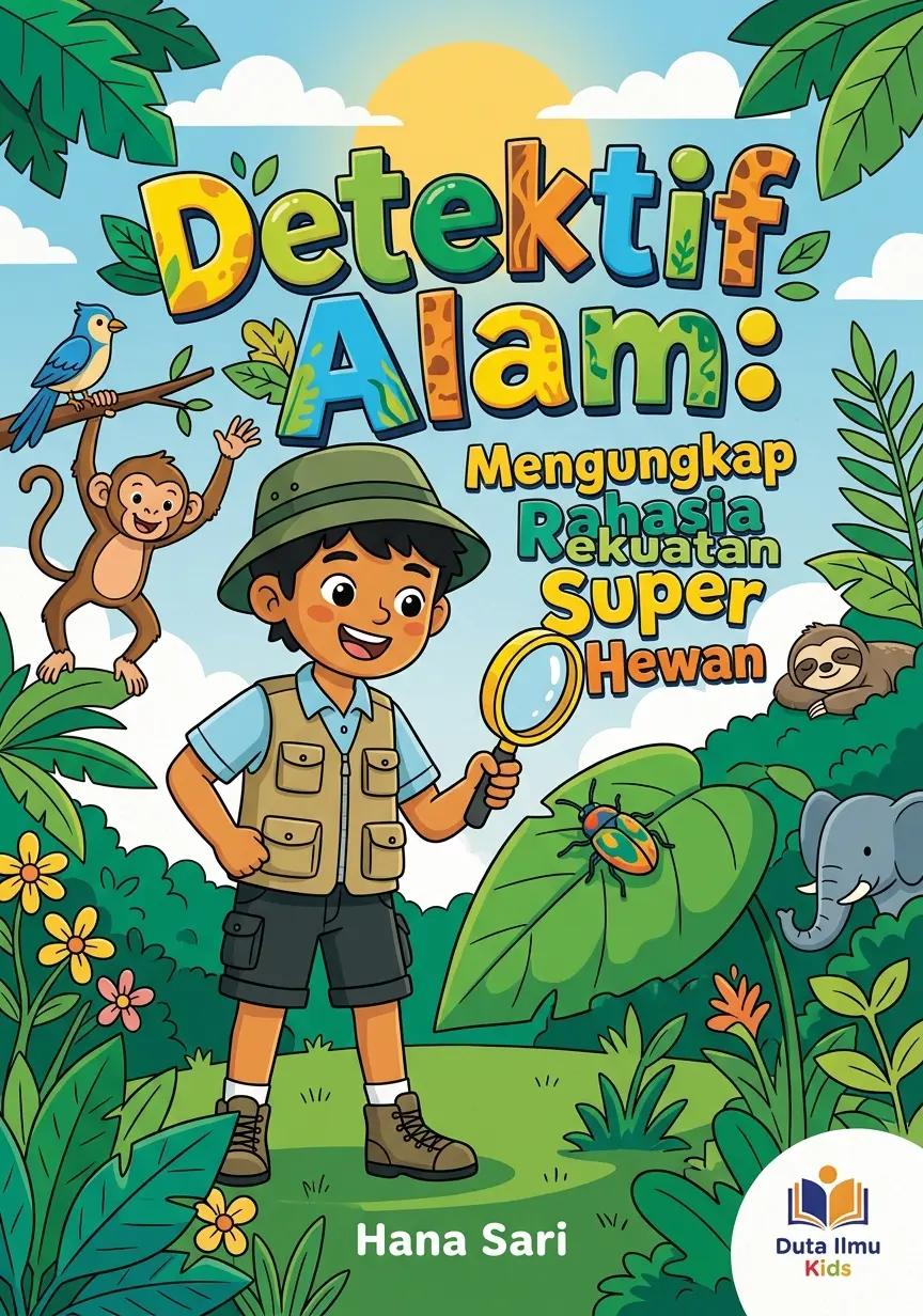 DETEKTIF ALAM: MENGUNGKAP RAHASIA KEKUATAN SUPER HEWAN - Petualangan sains seru memahami cara unik hewan makan, tidur, dan bertahan hidup di alam liar.
