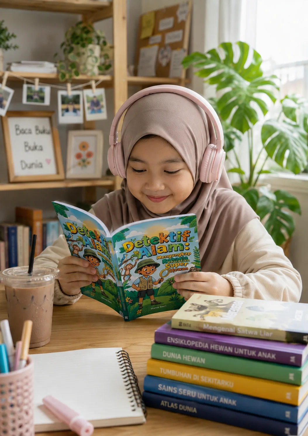 DETEKTIF ALAM: MENGUNGKAP RAHASIA KEKUATAN SUPER HEWAN - Petualangan sains seru memahami cara unik hewan makan, tidur, dan bertahan hidup di alam liar. preview 4