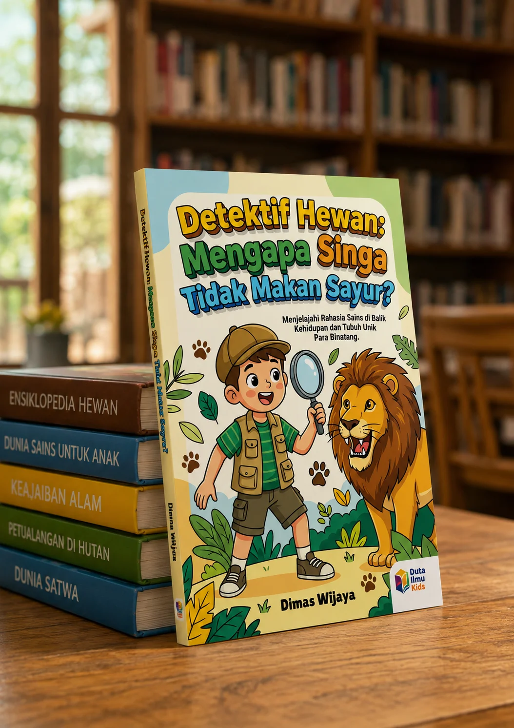 DETEKTIF HEWAN: MENGAPA SINGA TIDAK MAKAN SAYUR? - Menjelajahi Rahasia Sains di Balik Kehidupan dan Tubuh Unik Para Binatang. preview 3