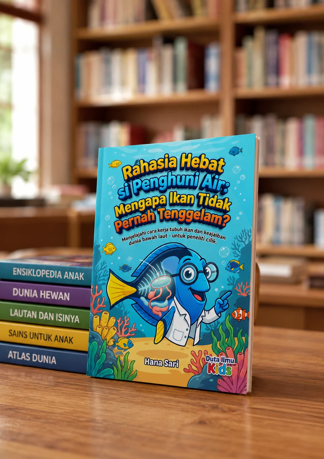 RAHASIA HEBAT SI PENGHUNI AIR: MENGAPA IKAN TIDAK PERNAH TENGGELAM? - Menjelajahi cara kerja tubuh ikan dan keajaiban dunia bawah laut untuk peneliti cilik. preview 3