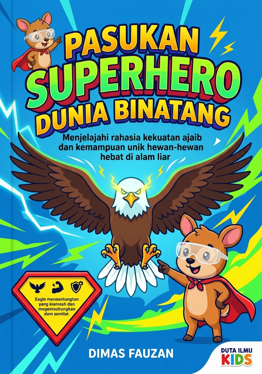 PASUKAN SUPERHERO DUNIA BINATANG - Menjelajahi rahasia kekuatan ajaib dan kemampuan unik hewan-hewan hebat di alam liar