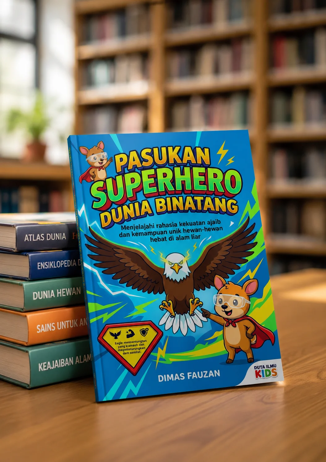 PASUKAN SUPERHERO DUNIA BINATANG - Menjelajahi rahasia kekuatan ajaib dan kemampuan unik hewan-hewan hebat di alam liar preview 3