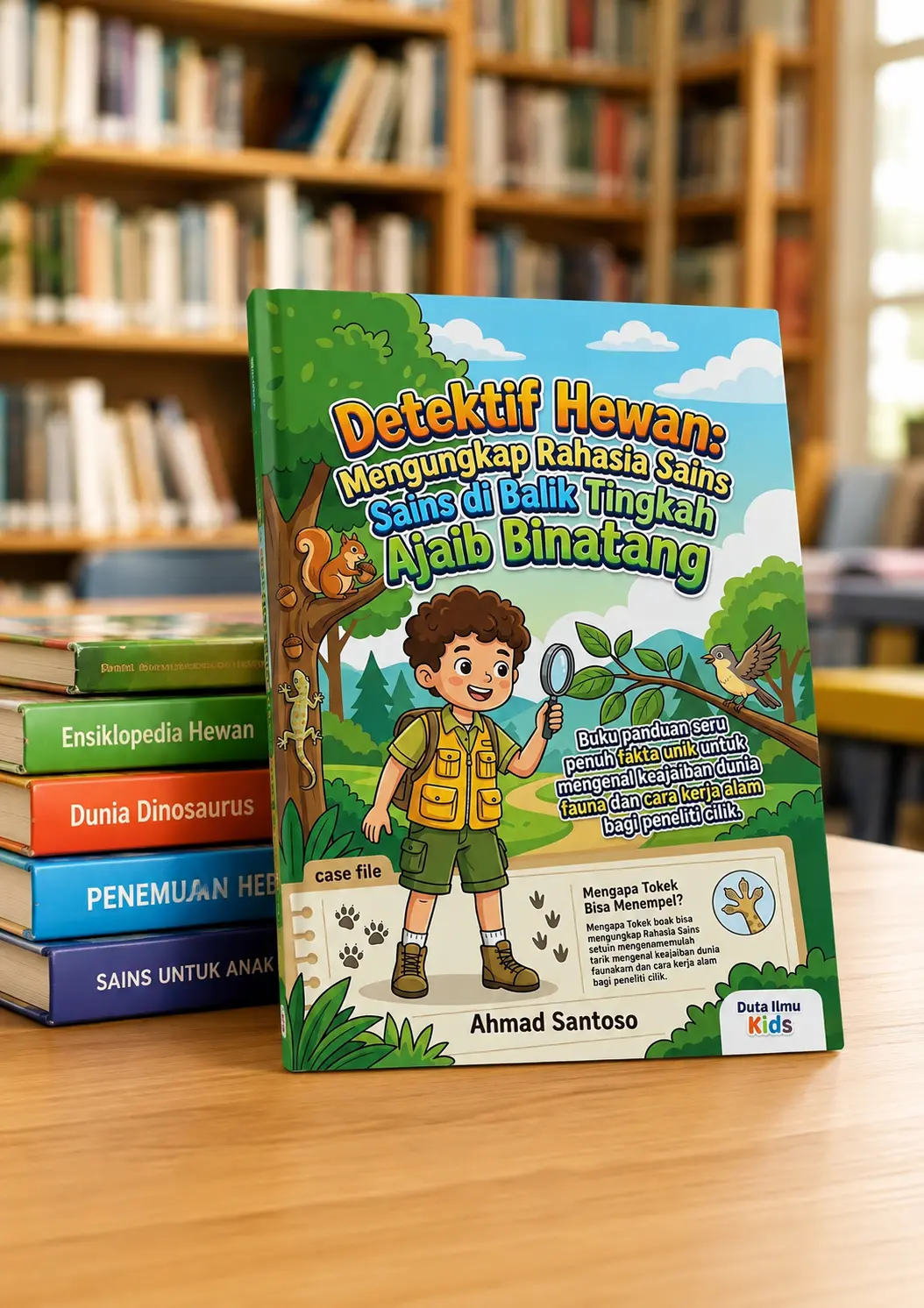 DETEKTIF HEWAN: MENGUNGKAP RAHASIA SAINS DI BALIK TINGKAH AJAIB BINATANG - Buku panduan seru penuh fakta unik untuk mengenal keajaiban dunia fauna dan cara kerja alam bagi peneliti cilik. preview 3