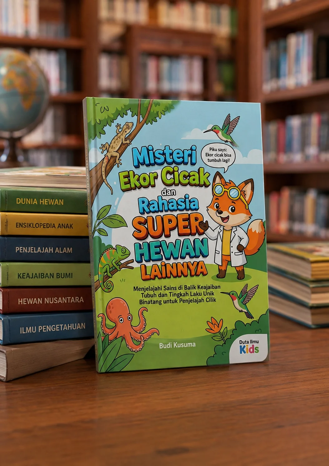 MISTERI EKOR CICAK DAN RAHASIA SUPER HEWAN LAINNYA - Menjelajahi Sains di Balik Keajaiban Tubuh dan Tingkah Laku Unik Binatang untuk Penjelajah Cilik preview 3