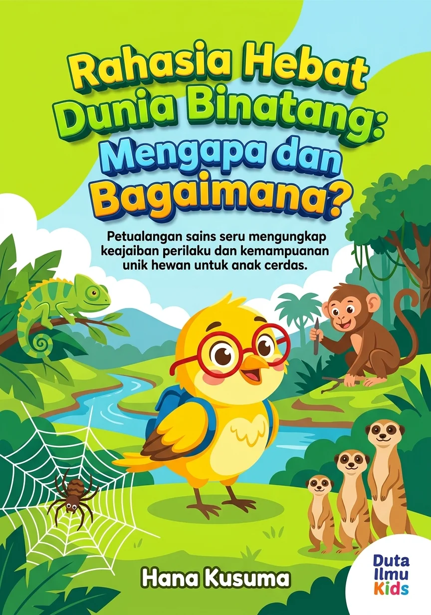 RAHASIA HEBAT DUNIA BINATANG: MENGAPA DAN BAGAIMANA? - Petualangan sains seru mengungkap keajaiban perilaku dan kemampuan unik hewan untuk anak cerdas.
