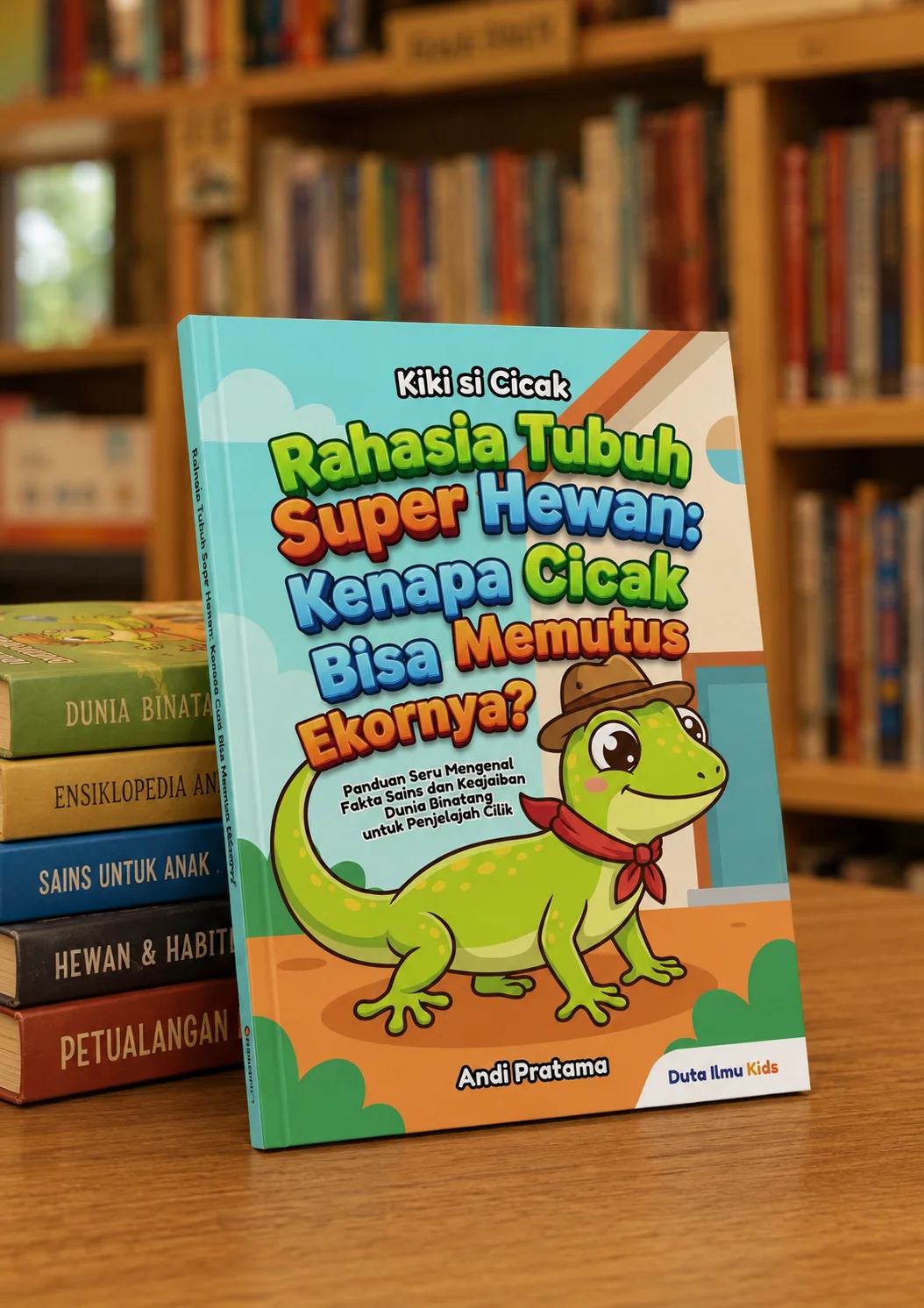 RAHASIA TUBUH SUPER HEWAN: KENAPA CICAK BISA MEMUTUS EKORNYA? - Panduan Seru Mengenal Fakta Sains dan Keajaiban Dunia Binatang untuk Penjelajah Cilik preview 3