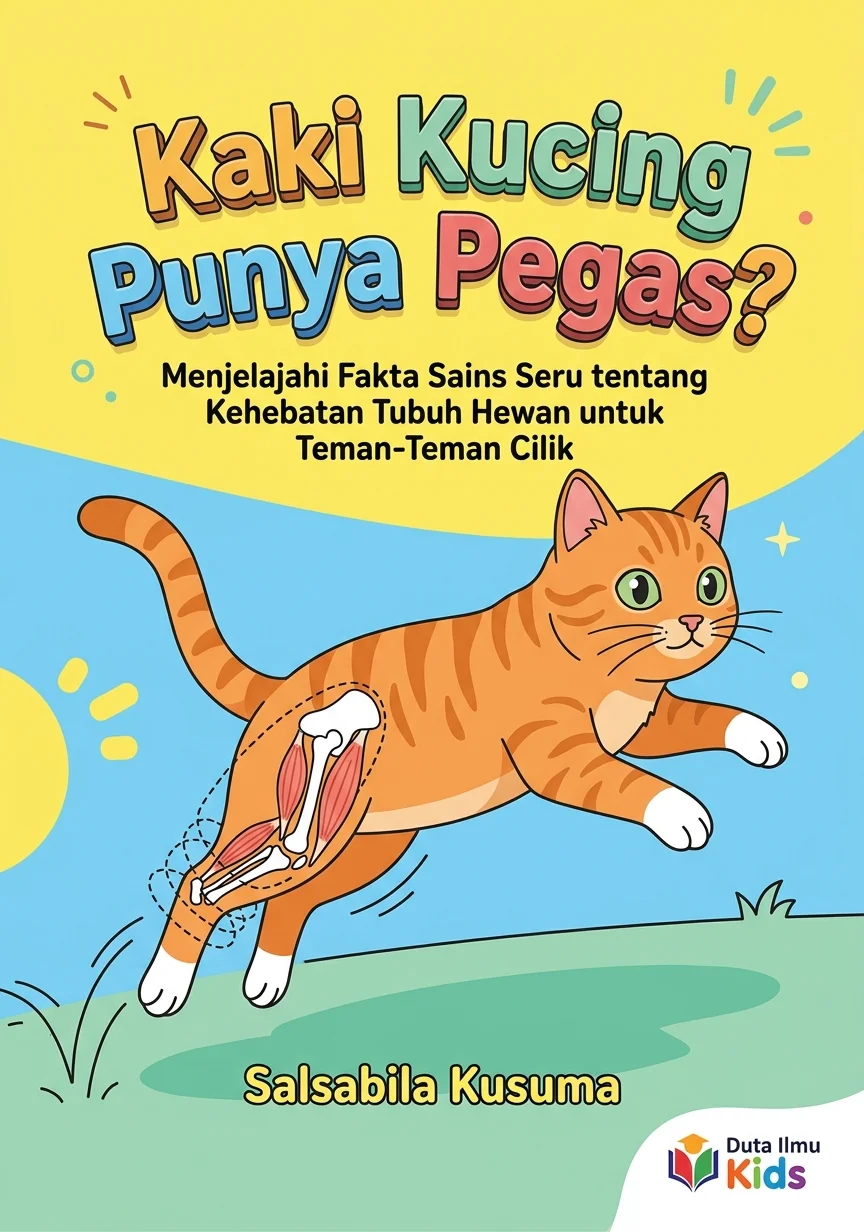 KAKI KUCING PUNYA PEGAS? - Menjelajahi Fakta Sains Seru tentang Kehebatan Tubuh Hewan untuk Teman-Teman Cilik