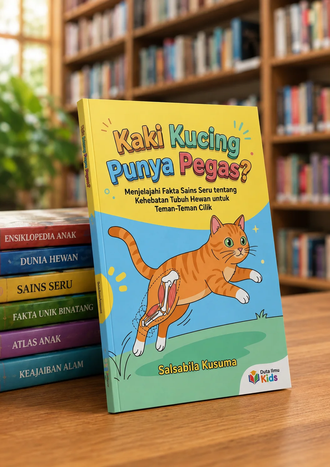KAKI KUCING PUNYA PEGAS? - Menjelajahi Fakta Sains Seru tentang Kehebatan Tubuh Hewan untuk Teman-Teman Cilik preview 3