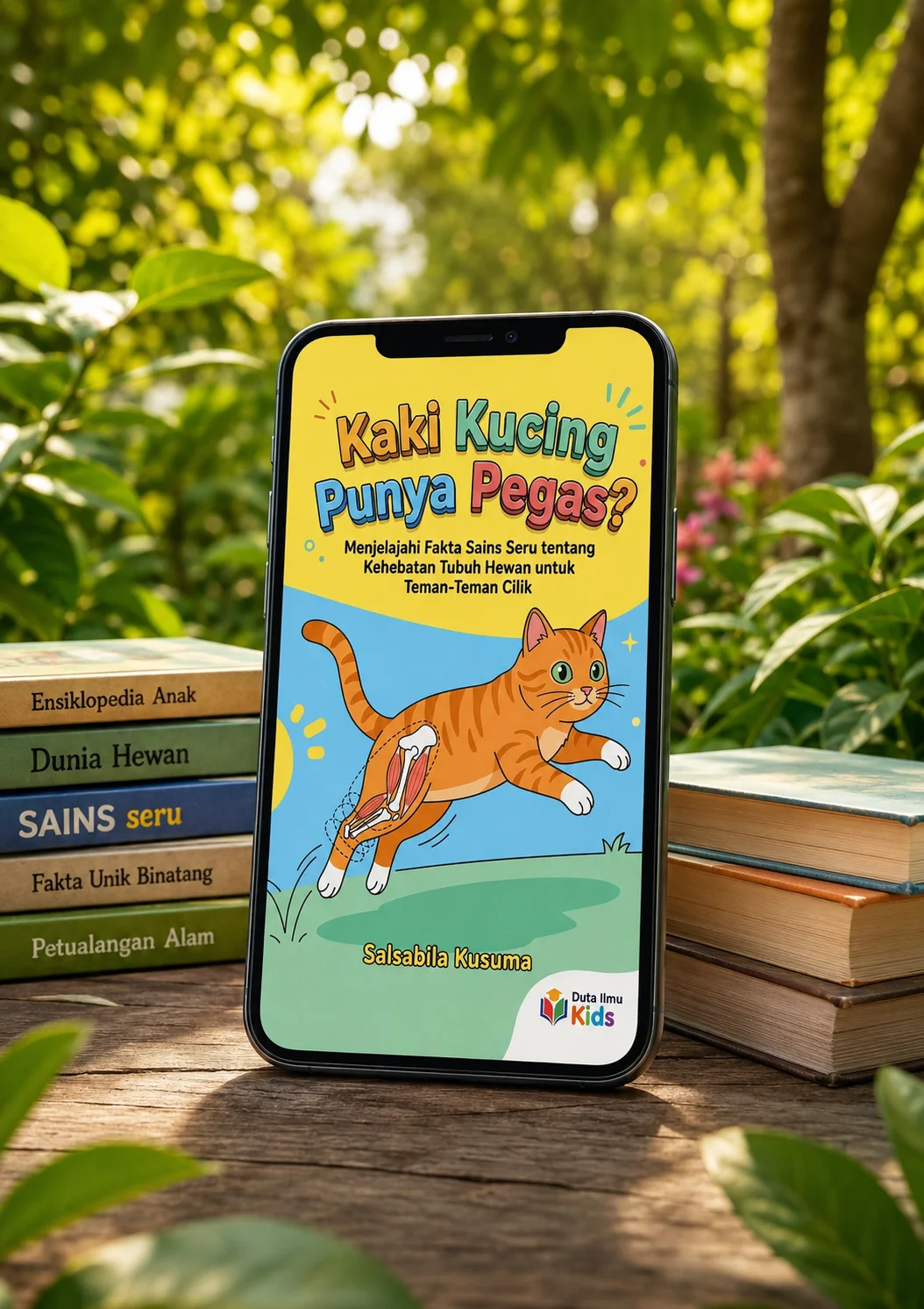 KAKI KUCING PUNYA PEGAS? - Menjelajahi Fakta Sains Seru tentang Kehebatan Tubuh Hewan untuk Teman-Teman Cilik preview 5