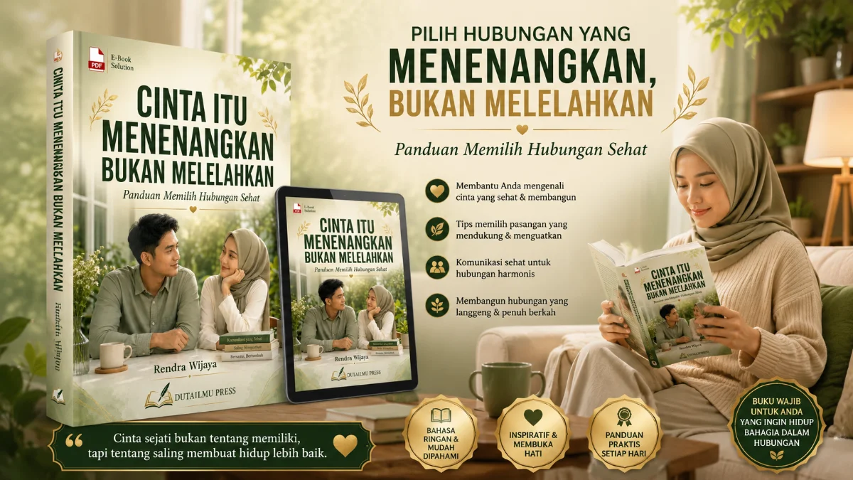 CINTA ITU MENENANGKAN BUKAN MELELAHKAN: PANDUAN MENDALAM MENUJU HUBUNGAN SEHAT DAN SEJAHTERA SECARA MENTAL