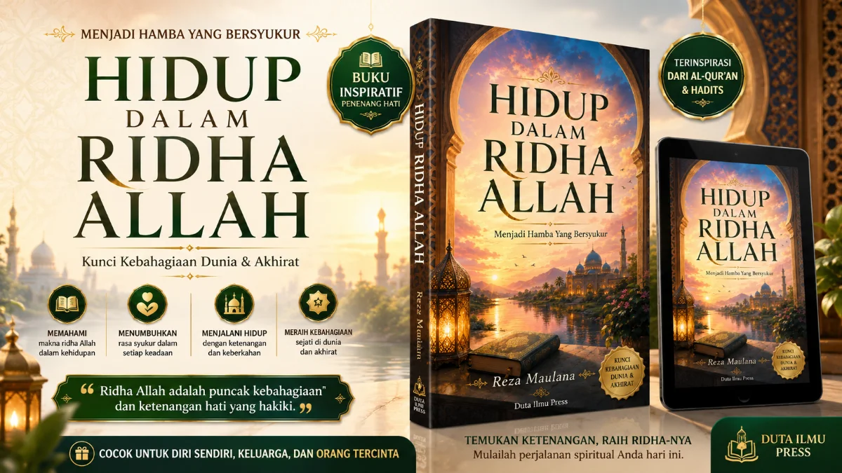 HIDUP DALAM RIDHA ALLAH: SENI MENJADI HAMBA YANG BERSYUKUR DAN MERAIH KEBAHAGIAAN HAKIKI