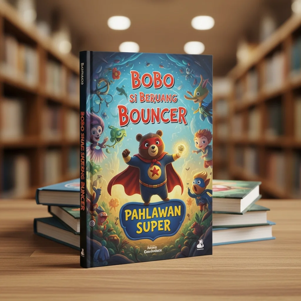 BOBO SI BERUANG BOUNCER-Lompatan Super Tinggi Menangkap Bintang Nakal yang Melarikan Diri preview 3