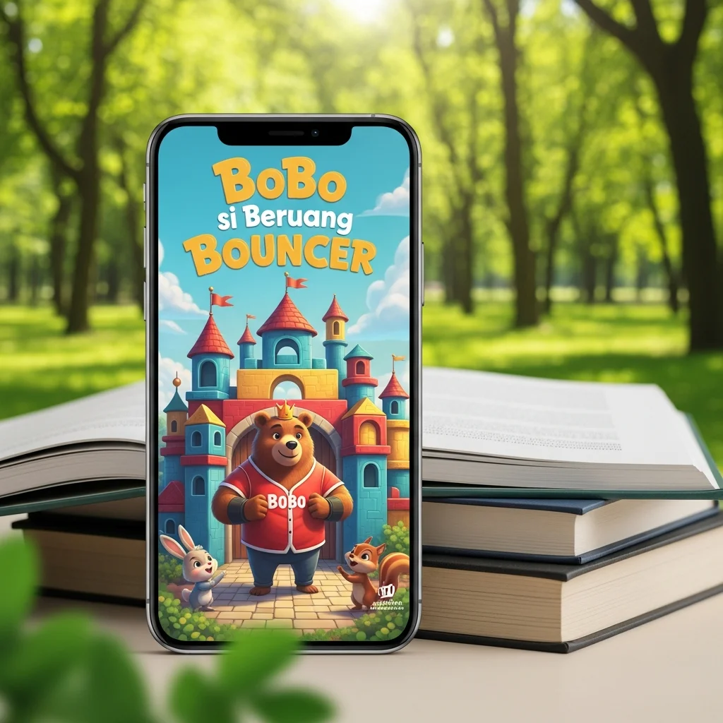 BOBO SI BERUANG BOUNCER-Lompatan Super Tinggi Menangkap Bintang Nakal yang Melarikan Diri preview 5