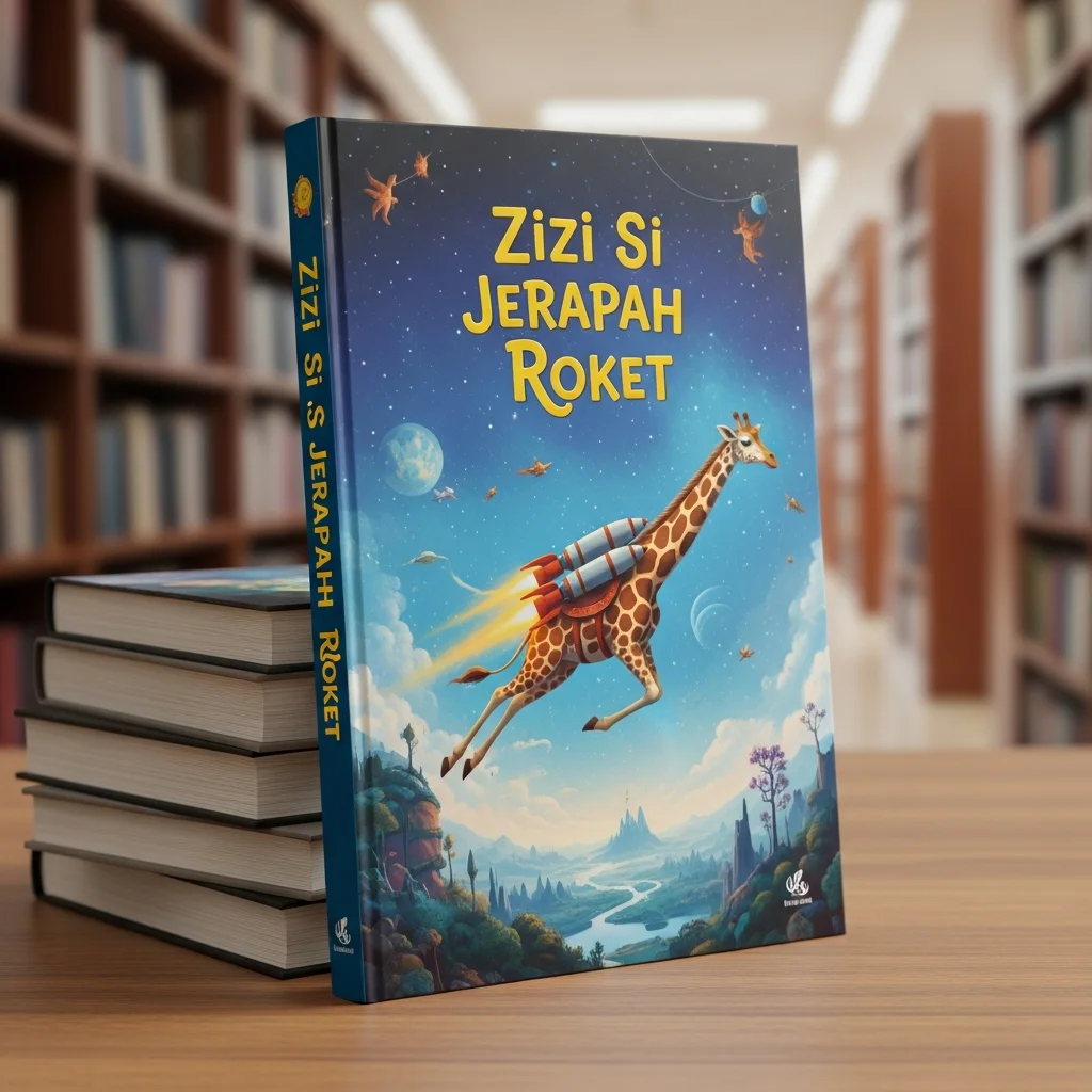 ZIZI SI JERAPAH ROKET-Meluncur Cepat Mengejar Pencuri Bintang di Langit Ungu preview 5