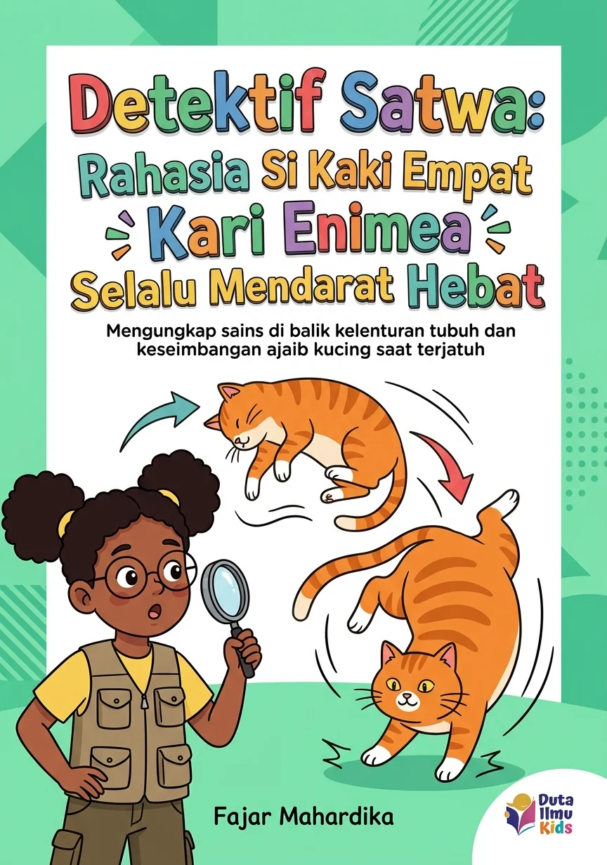 DETEKTIF SATWA: RAHASIA SI KAKI EMPAT SELALU MENDARAT HEBAT - Mengungkap sains di balik kelenturan tubuh dan keseimbangan ajaib kucing saat terjatuh