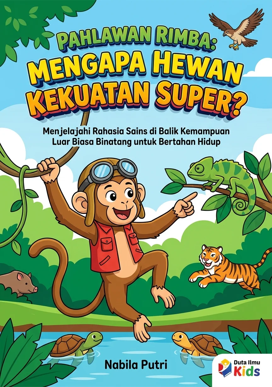 PAHLAWAN RIMBA: MENGAPA HEWAN PUNYA KEKUATAN SUPER? - Menjelajahi Rahasia Sains di Balik Kemampuan Luar Biasa Binatang untuk Bertahan Hidup