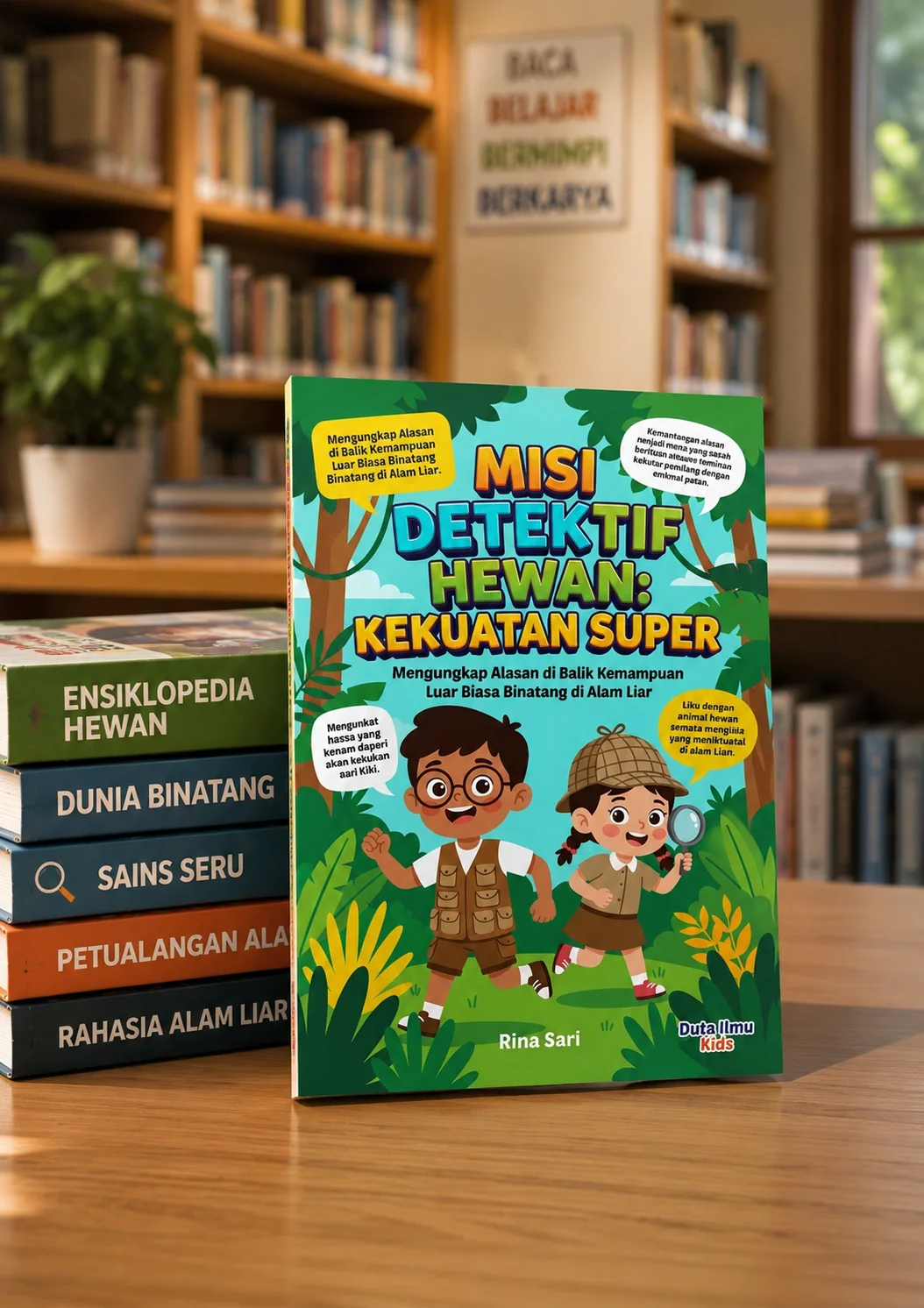 MISI DETEKTIF HEWAN: RAHASIA KEKUATAN SUPER - Mengungkap Alasan di Balik Kemampuan Luar Biasa Binatang di Alam Liar preview 3