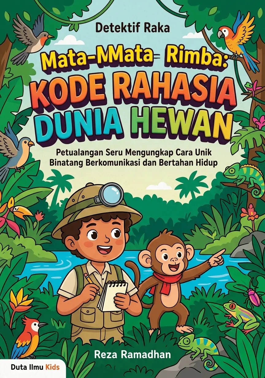 MATA-MATA RIMBA: KODE RAHASIA DUNIA HEWAN - Petualangan Seru Mengungkap Cara Unik Binatang Berkomunikasi dan Bertahan Hidup