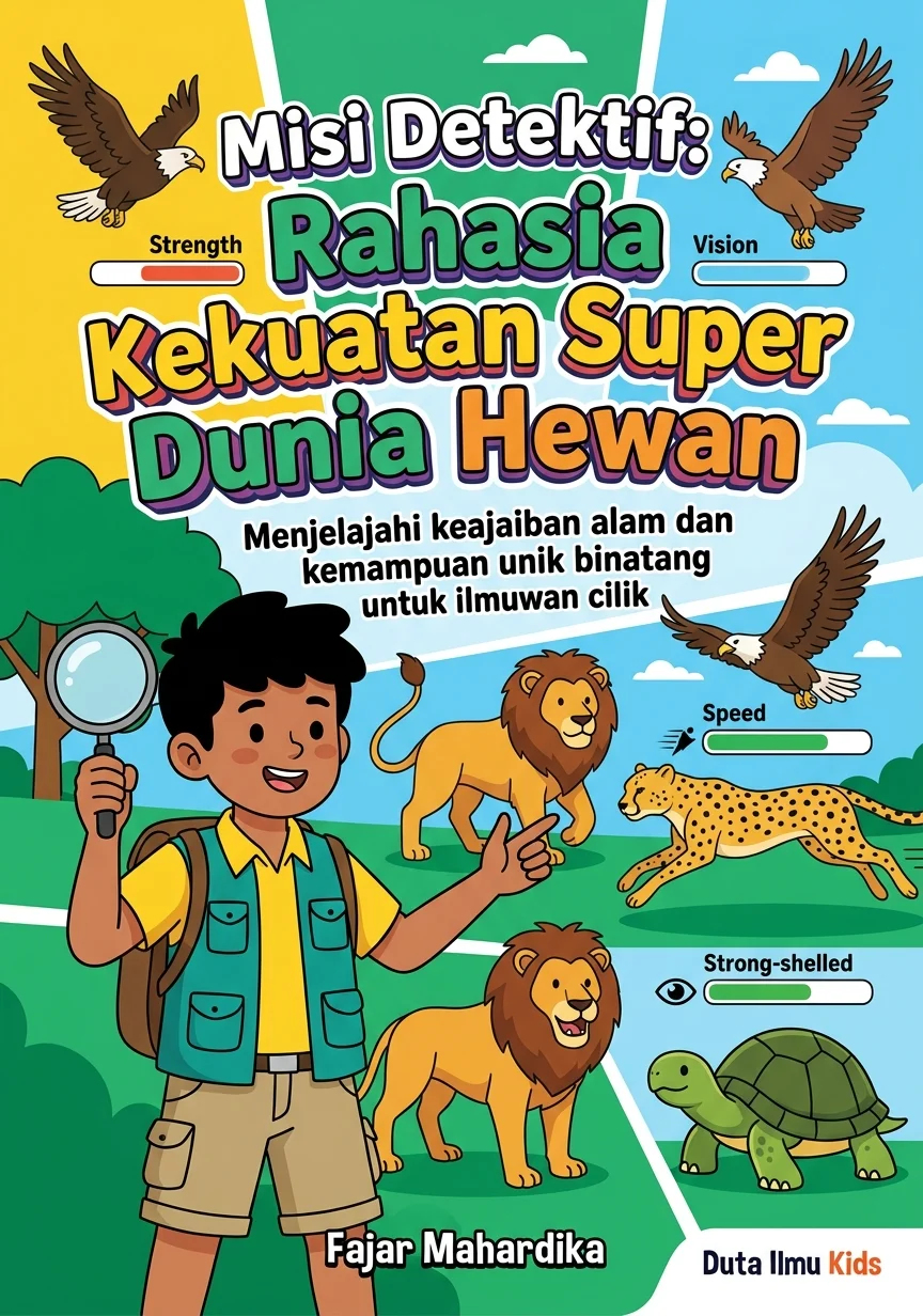 MISI DETEKTIF: RAHASIA KEKUATAN SUPER DUNIA HEWAN - Menjelajahi keajaiban alam dan kemampuan unik binatang untuk ilmuwan cilik