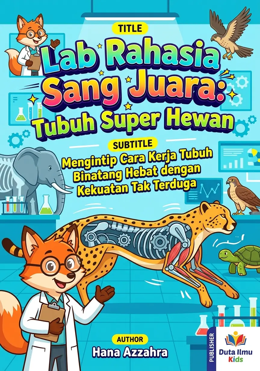 LAB RAHASIA SANG JUARA: TUBUH SUPER HEWAN - Mengintip Cara Kerja Tubuh Binatang Hebat dengan Kekuatan Tak Terduga