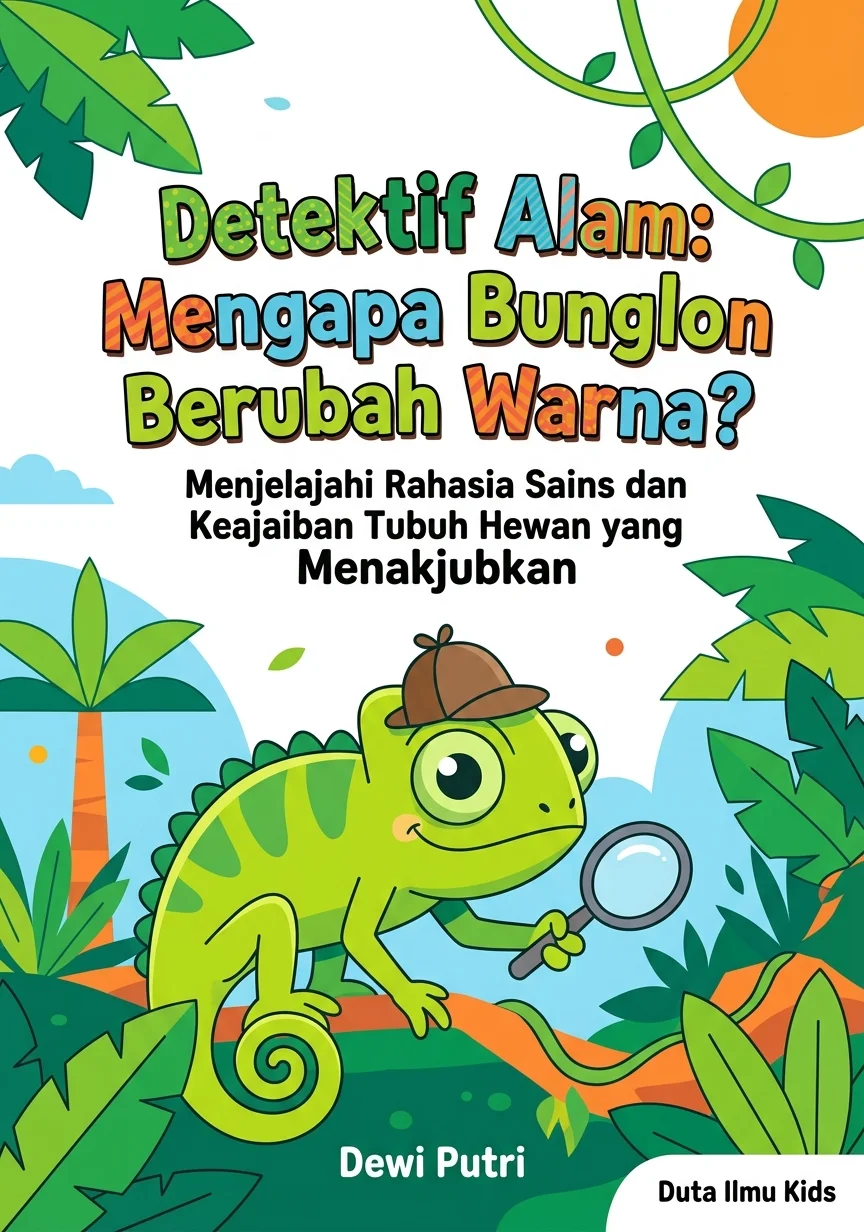 DETEKTIF ALAM: MENGAPA BUNGLON BERUBAH WARNA? - Menjelajahi Rahasia Sains dan Keajaiban Tubuh Hewan yang Menakjubkan