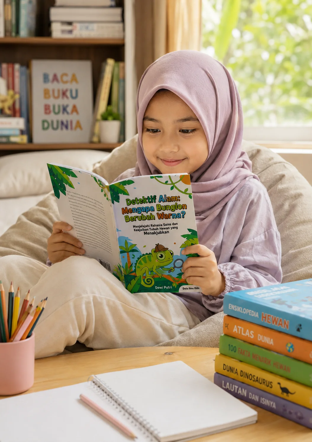 DETEKTIF ALAM: MENGAPA BUNGLON BERUBAH WARNA? - Menjelajahi Rahasia Sains dan Keajaiban Tubuh Hewan yang Menakjubkan preview 2