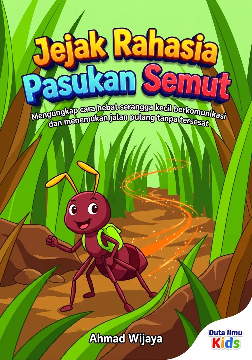 JEJAK RAHASIA PASUKAN SEMUT - Mengungkap cara hebat serangga kecil berkomunikasi dan menemukan jalan pulang tanpa tersesat
