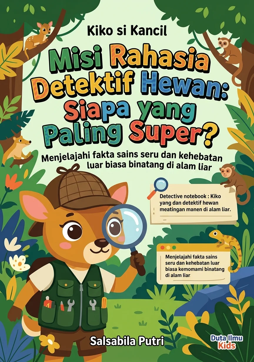 MISI RAHASIA DETEKTIF HEWAN: SIAPA YANG PALING SUPER? - Menjelajahi fakta sains seru dan kehebatan luar biasa binatang di alam liar