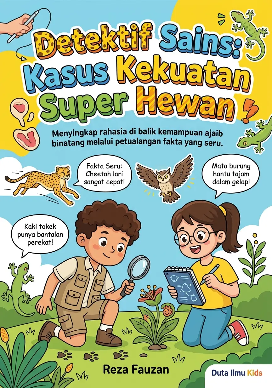 DETEKTIF SAINS: KASUS KEKUATAN SUPER HEWAN - Menyingkap rahasia di balik kemampuan ajaib binatang melalui petualangan fakta yang seru