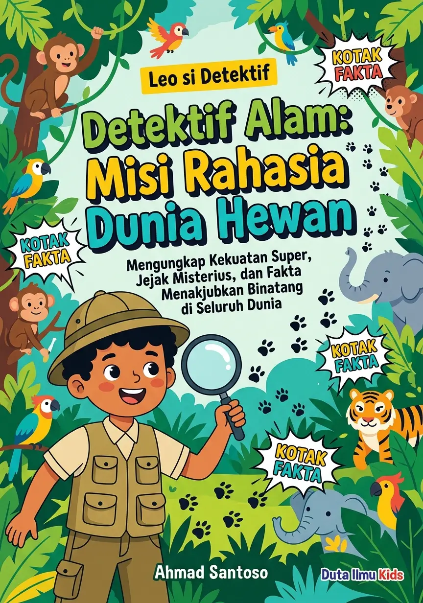 DETEKTIF ALAM: MISI RAHASIA DUNIA HEWAN - Mengungkap Kekuatan Super, Jejak Misterius, dan Fakta Menakjubkan Binatang di Seluruh Dunia
