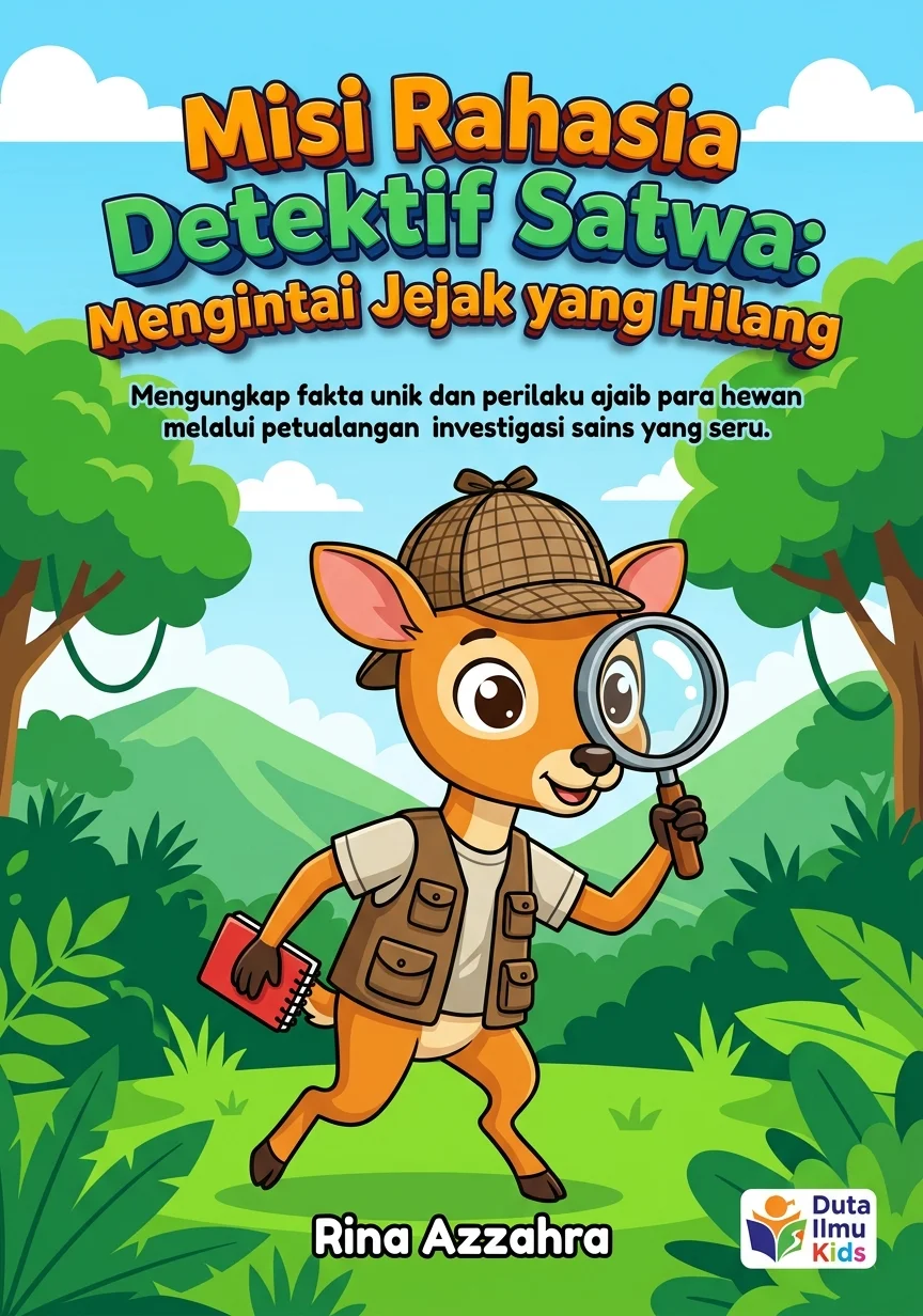 MISI RAHASIA DETEKTIF SATWA: MENGINTAI JEJAK YANG HILANG - Mengungkap fakta unik dan perilaku ajaib para hewan melalui petualangan investigasi sains yang seru