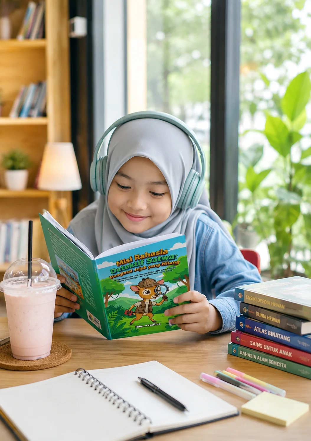MISI RAHASIA DETEKTIF SATWA: MENGINTAI JEJAK YANG HILANG - Mengungkap fakta unik dan perilaku ajaib para hewan melalui petualangan investigasi sains yang seru preview 4