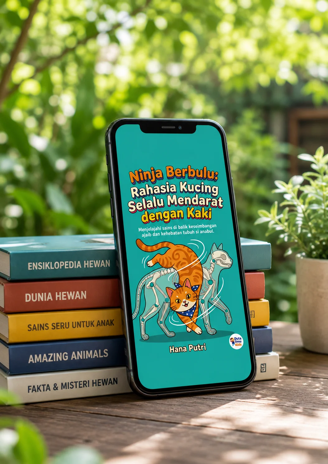 NINJA BERBULU: RAHASIA KUCING SELALU MENDARAT DENGAN KAKI - Menjelajahi sains di balik keseimbangan ajaib dan kehebatan tubuh si anabul. preview 5