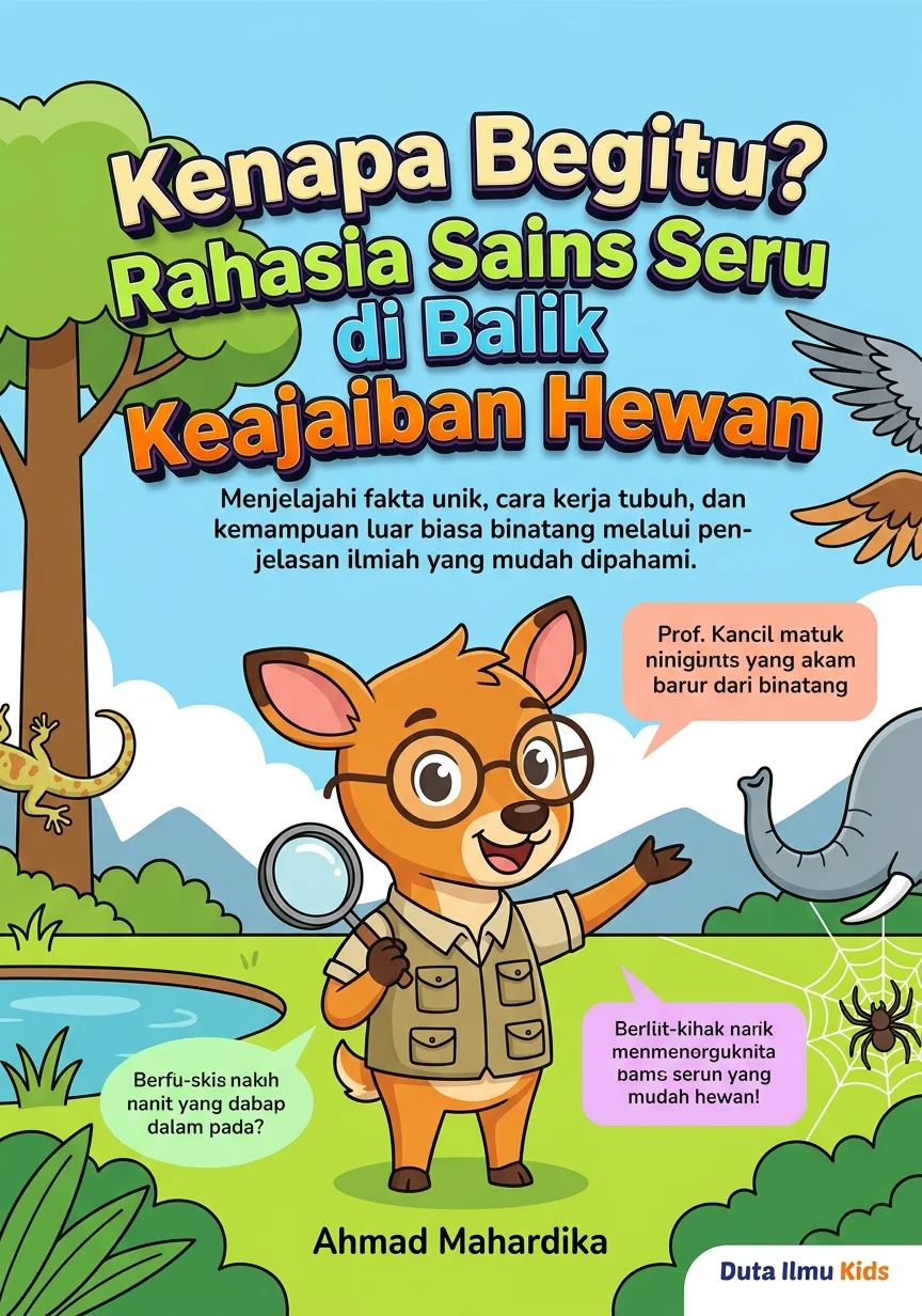 KENAPA BEGITU? RAHASIA SAINS SERU DI BALIK KEAJAIBAN HEWAN - Menjelajahi fakta unik, cara kerja tubuh, dan kemampuan luar biasa binatang melalui penjelasan ilmiah yang mudah dipahami