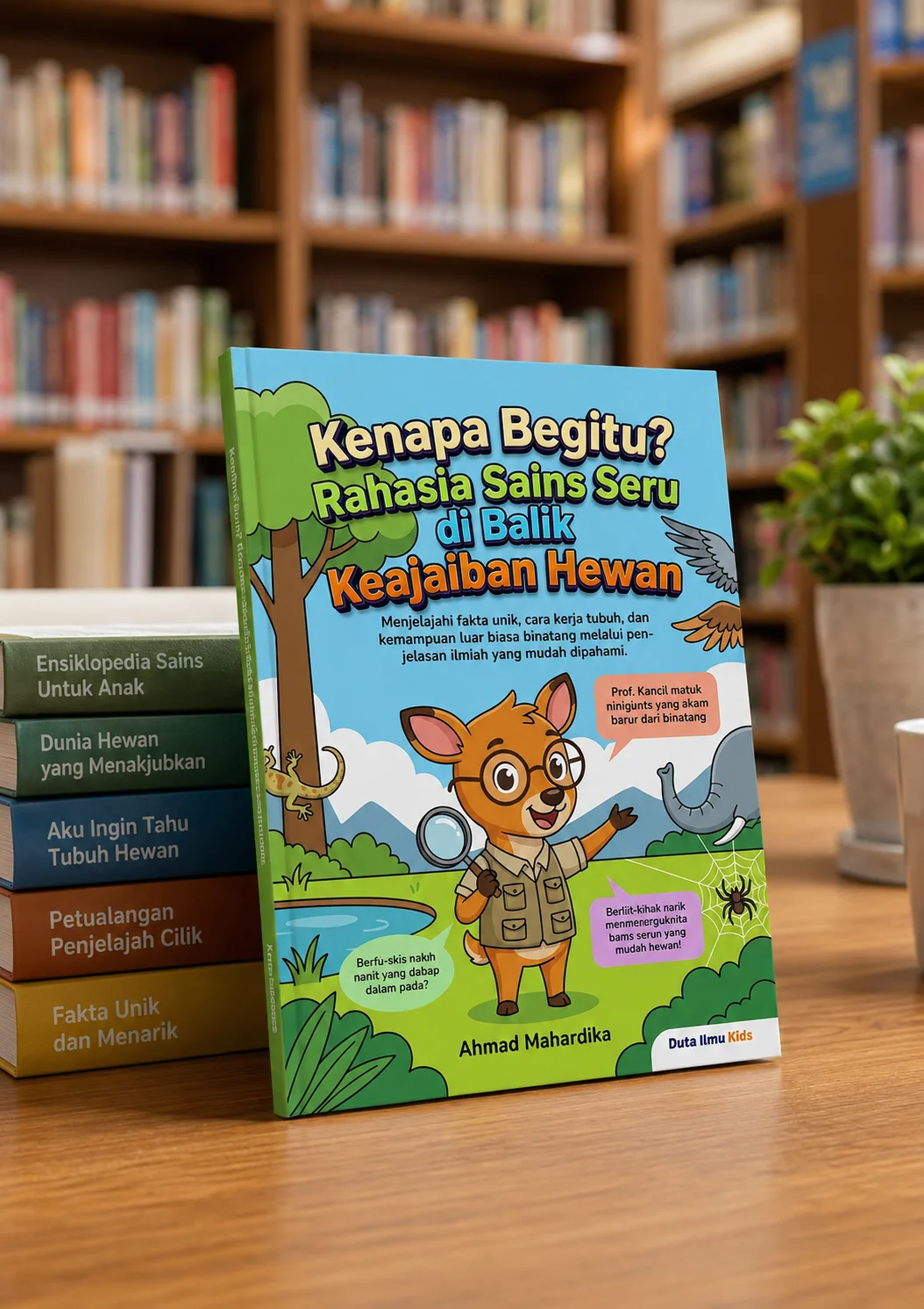 KENAPA BEGITU? RAHASIA SAINS SERU DI BALIK KEAJAIBAN HEWAN - Menjelajahi fakta unik, cara kerja tubuh, dan kemampuan luar biasa binatang melalui penjelasan ilmiah yang mudah dipahami preview 3