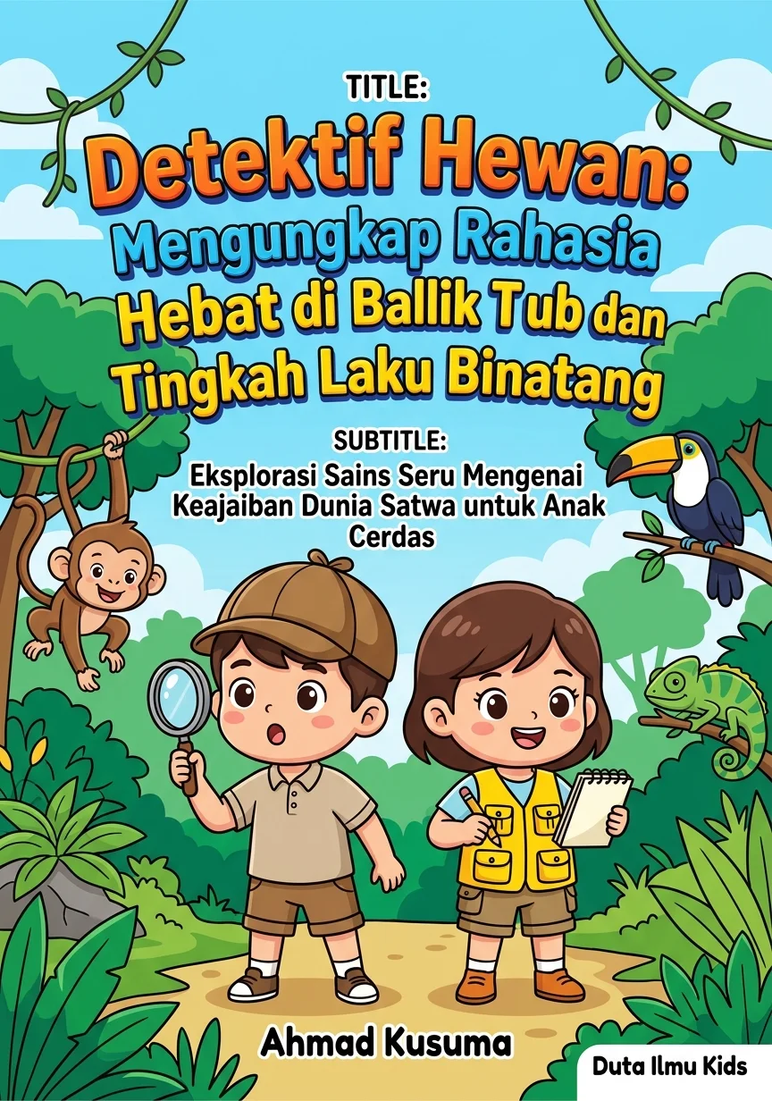 DETEKTIF HEWAN: MENGUNGKAP RAHASIA HEBAT DI BALIK TUBUH - Eksplorasi Sains Seru Mengenai Keajaiban Dunia Satwa untuk Anak Cerdas