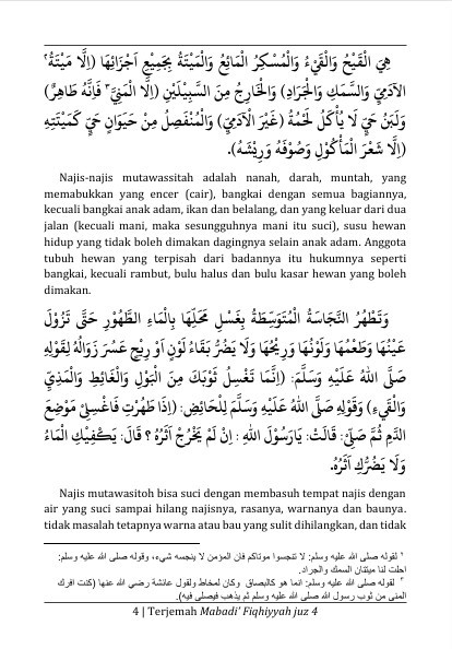 Terjemah Kitab MABADIUL FIQHIYAH Indonesia - Langkah Mudah Mempelajari Ilmu Fiqih preview 2