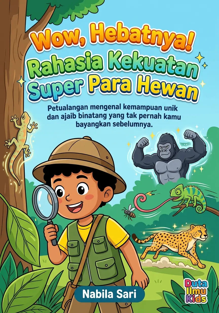 WOW, HEBATNYA! RAHASIA KEKUATAN SUPER PARA HEWAN - Petualangan mengenal kemampuan unik dan ajaib binatang yang tak pernah kamu bayangkan sebelumnya