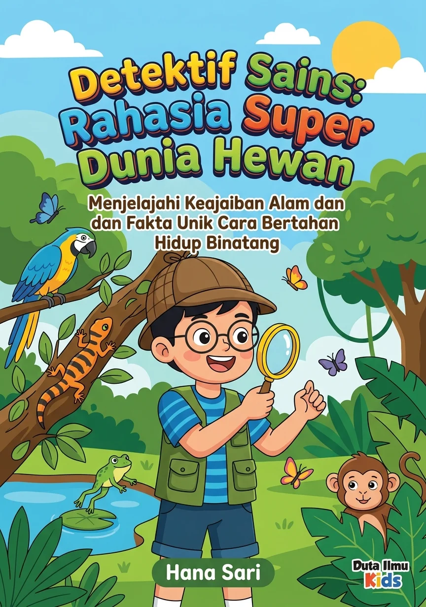DETEKTIF SAINS: RAHASIA SUPER DUNIA HEWAN - Menjelajahi Keajaiban Alam dan Fakta Unik Cara Bertahan Hidup Binatang