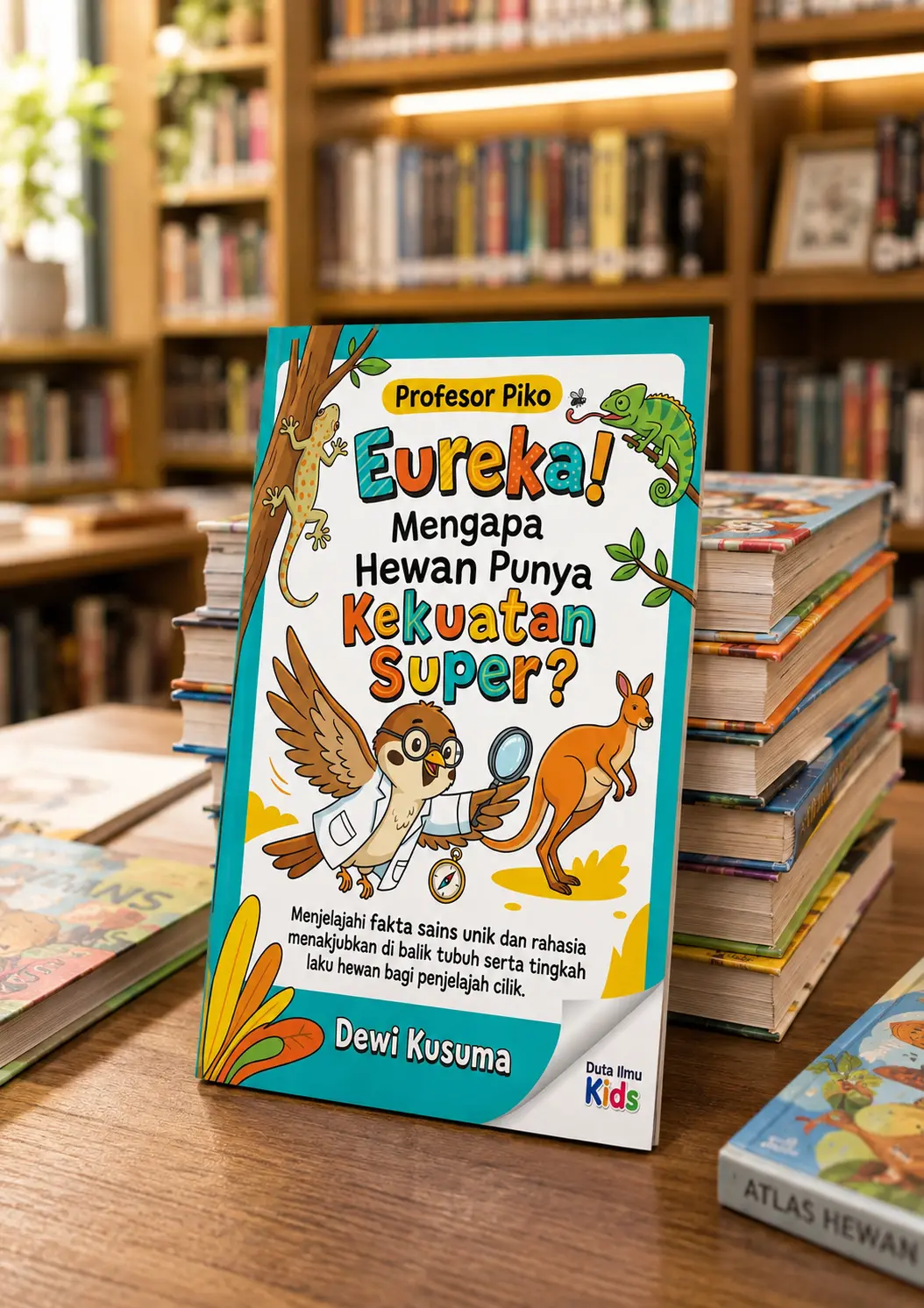 EUREKA! MENGAPA HEWAN PUNYA KEKUATAN SUPER? - Menjelajahi fakta sains unik dan rahasia menakjubkan di balik tubuh serta tingkah laku hewan bagi penjelajah cilik preview 3