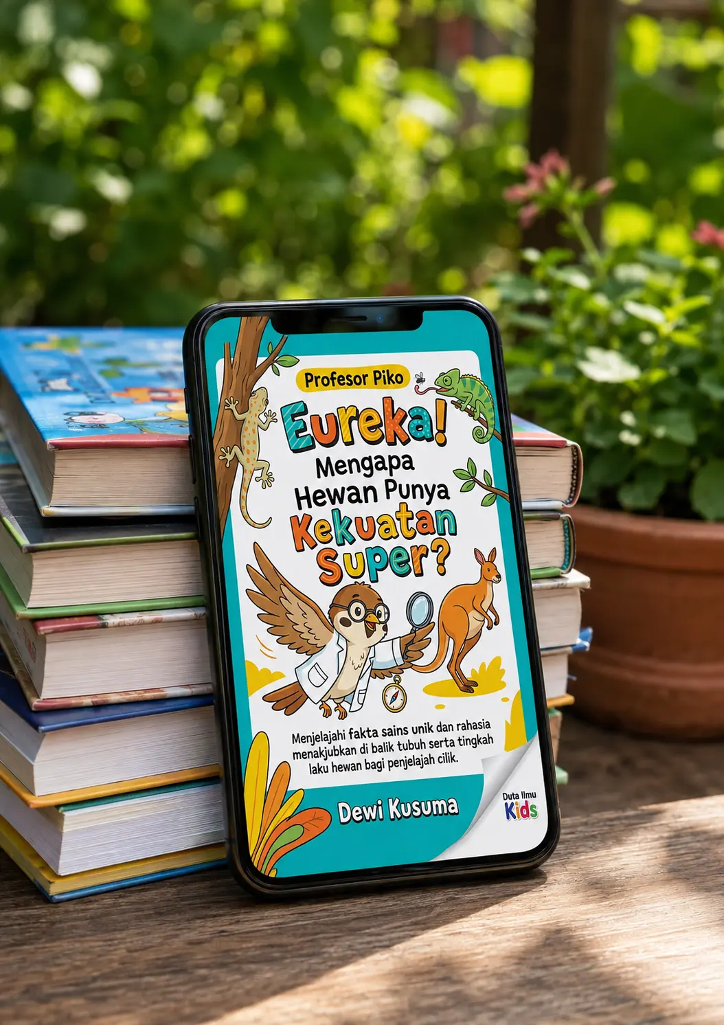 EUREKA! MENGAPA HEWAN PUNYA KEKUATAN SUPER? - Menjelajahi fakta sains unik dan rahasia menakjubkan di balik tubuh serta tingkah laku hewan bagi penjelajah cilik preview 5