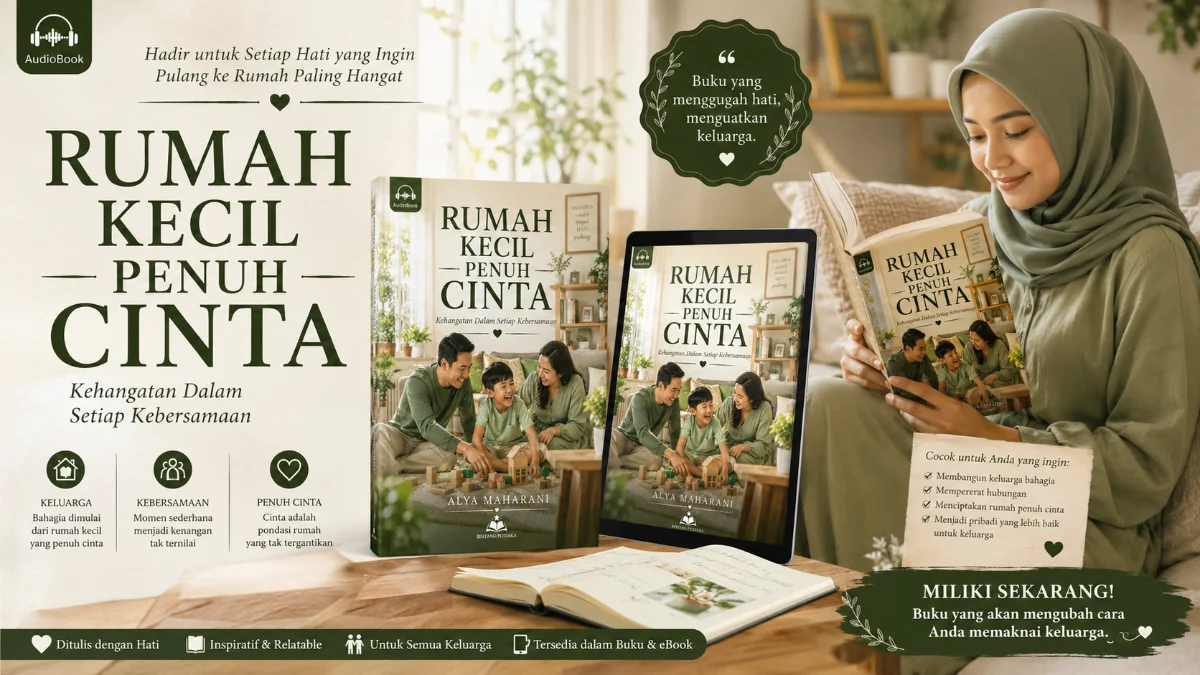 MENEMUKAN MAKNA BAHAGIA DALAM KESEDERHANAAN: BEDAH MENDALAM AUDIOBOOK "RUMAH KECIL PENUH CINTA"