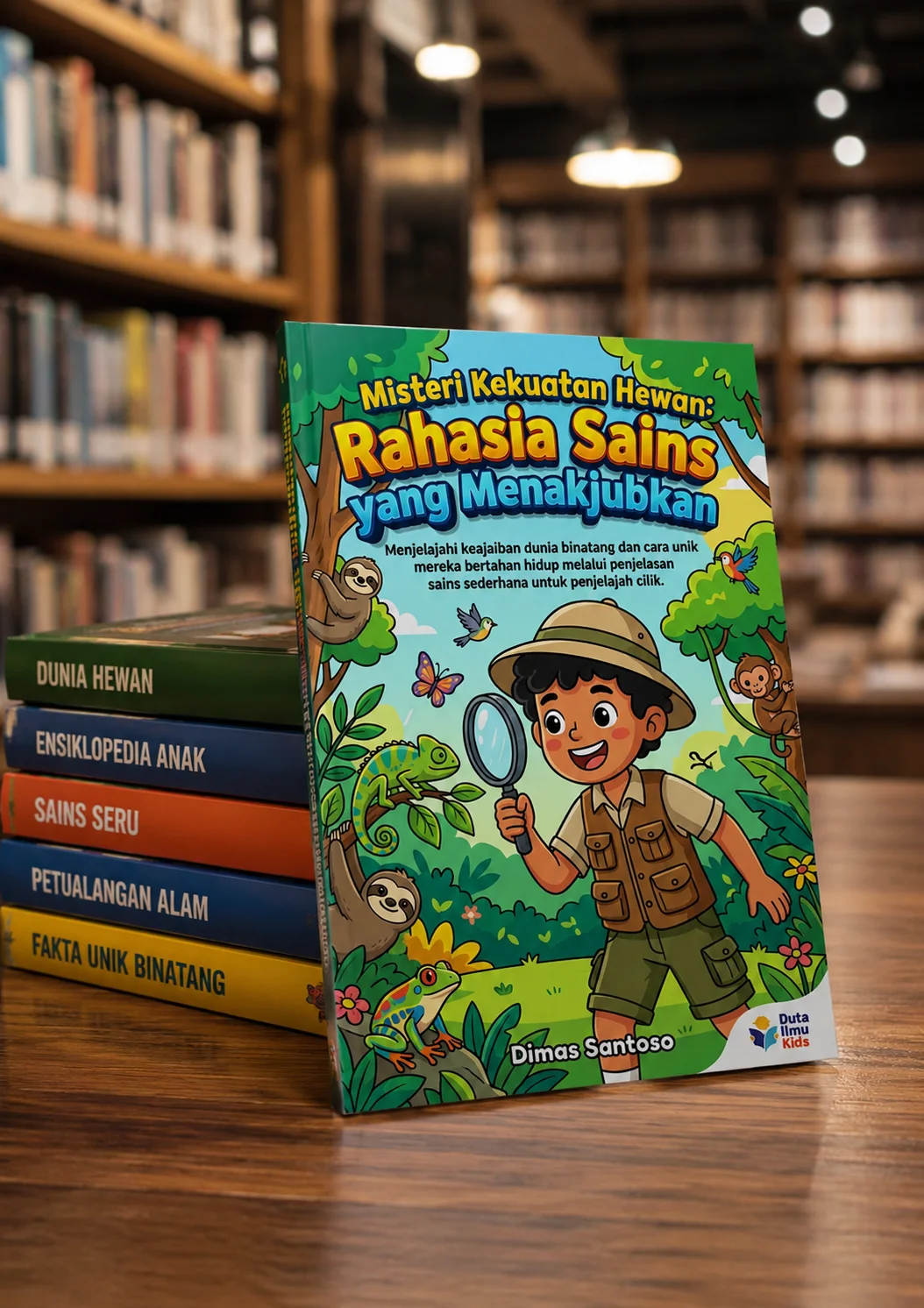 MISTERI KEKUATAN HEWAN: RAHASIA SAINS YANG MENAKJUBKAN - Menjelajahi keajaiban dunia binatang dan cara unik mereka bertahan hidup melalui penjelasan sains sederhana untuk penjelajah cilik preview 3