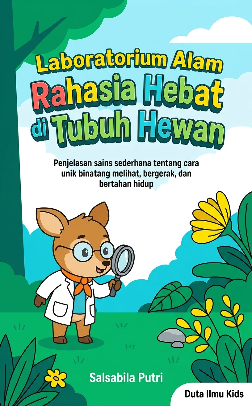 LABORATORIUM ALAM: RAHASIA HEBAT DI BALIK TUBUH HEWAN - Penjelasan sains sederhana tentang cara unik binatang melihat, bergerak, dan bertahan hidup