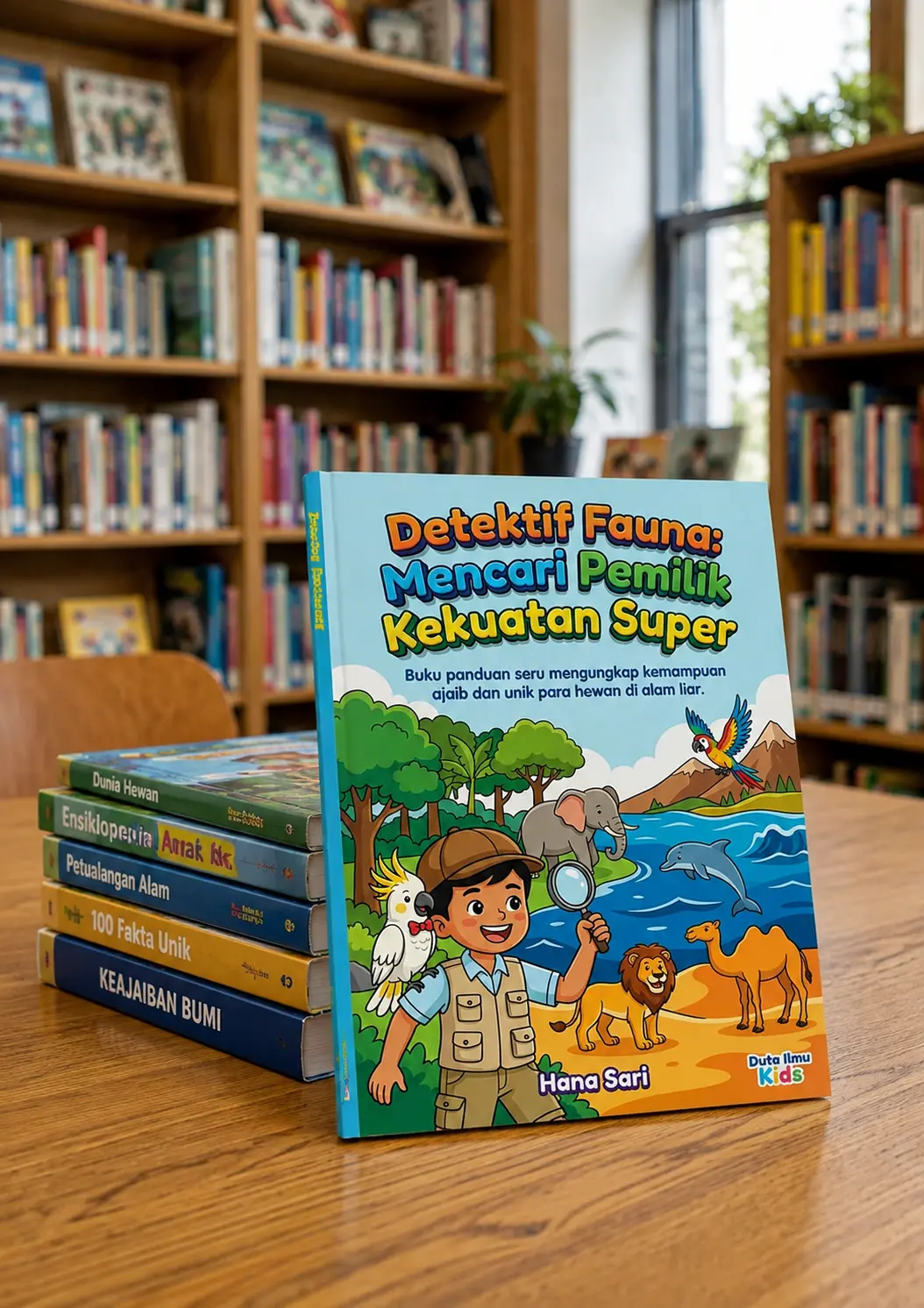 DETEKTIF FAUNA: MENCARI PEMILIK KEKUATAN SUPER - Buku panduan seru mengungkap kemampuan ajaib dan unik para hewan di alam liar preview 3