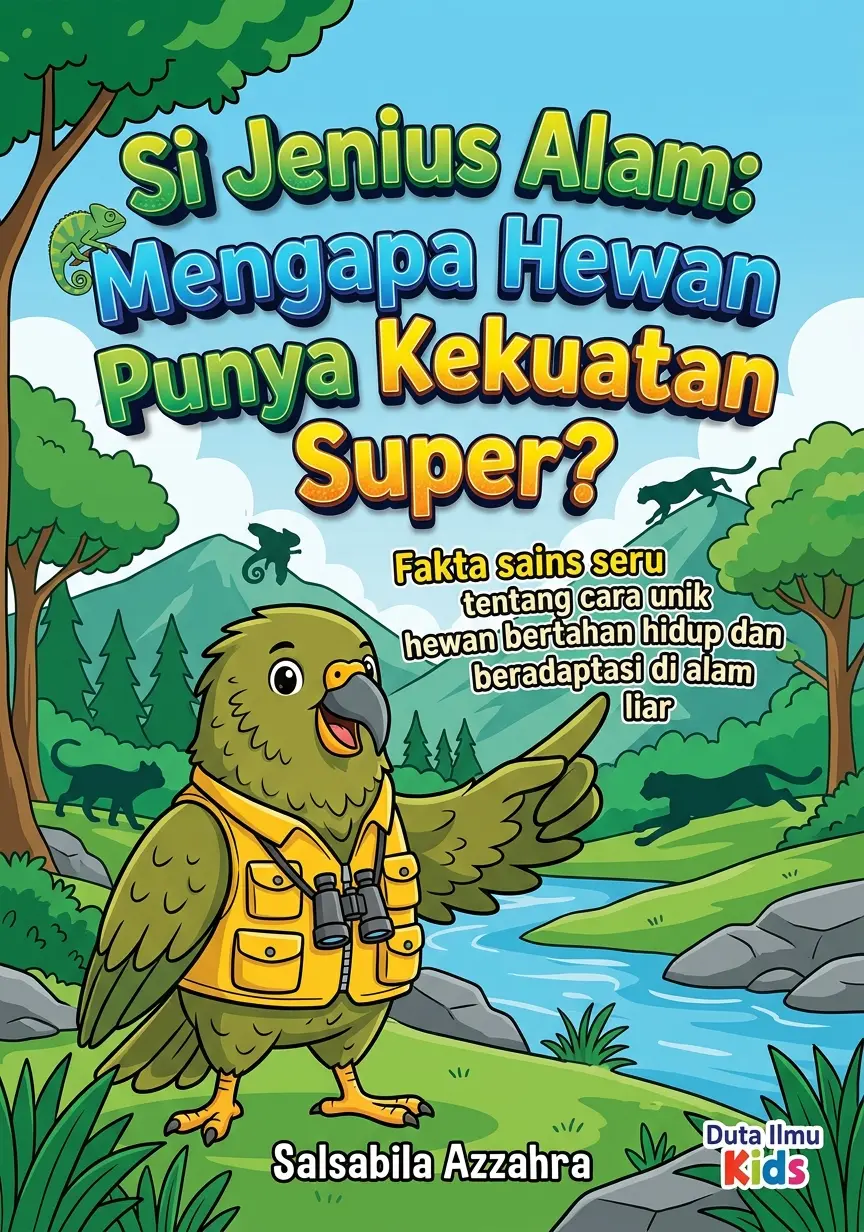 SI JENIUS ALAM: MENGAPA HEWAN PUNYA KEKUATAN SUPER? - Fakta sains seru tentang cara unik hewan bertahan hidup dan beradaptasi di alam liar