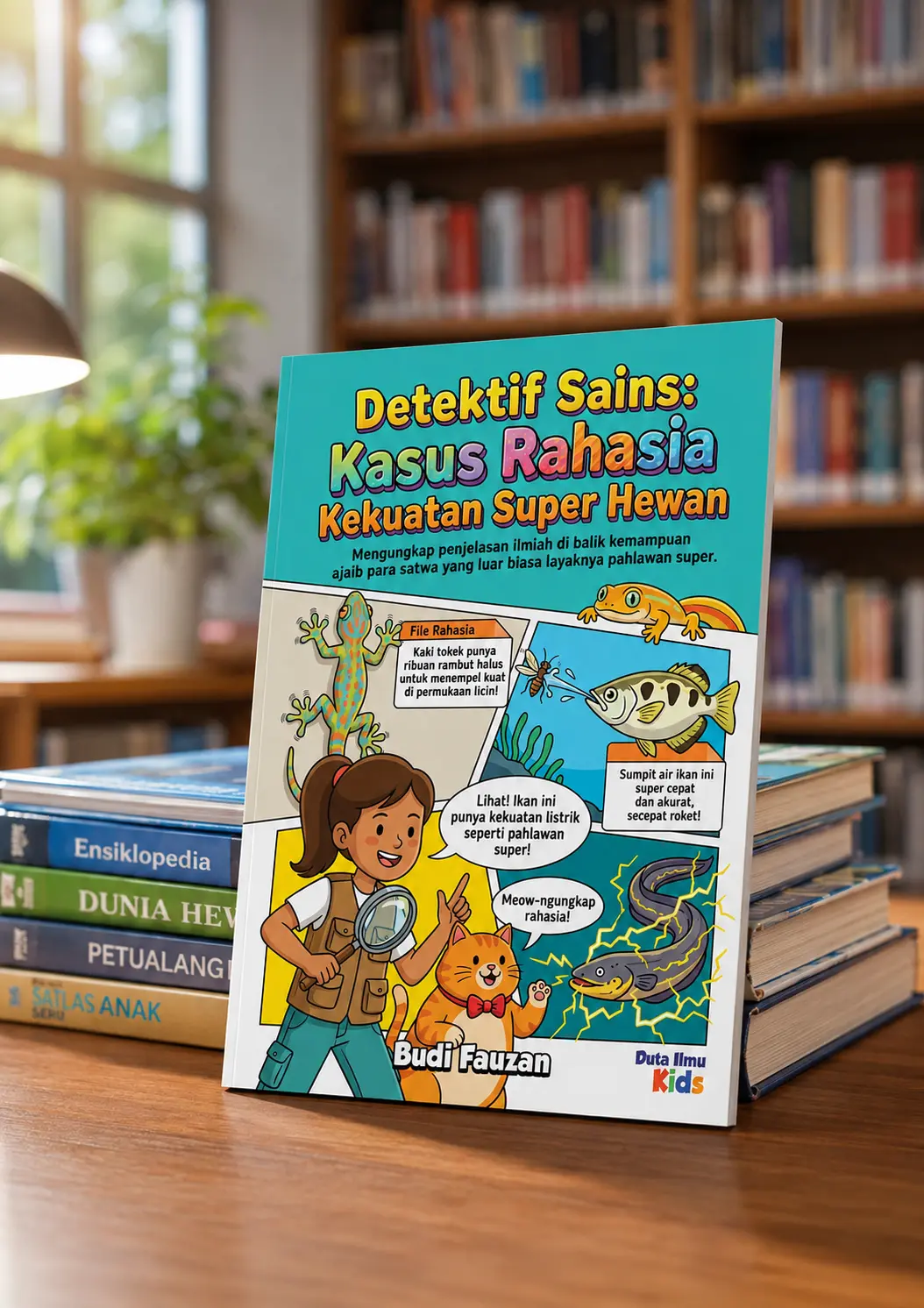 DETEKTIF SAINS: KASUS RAHASIA KEKUATAN SUPER HEWAN - Mengungkap penjelasan ilmiah di balik kemampuan ajaib para satwa yang luar biasa layaknya pahlawan super preview 3