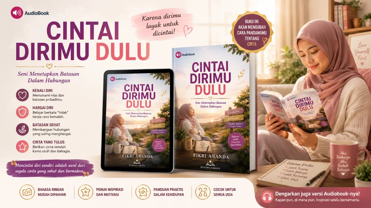 AUDIOBOOK CINTAI DIRIMU DULU: SENI MENETAPKAN BATASAN DALAM HUBUNGAN